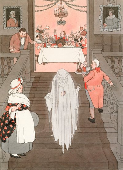 The Ghost and the Mince Pie, 1941 by William Heath Robinson